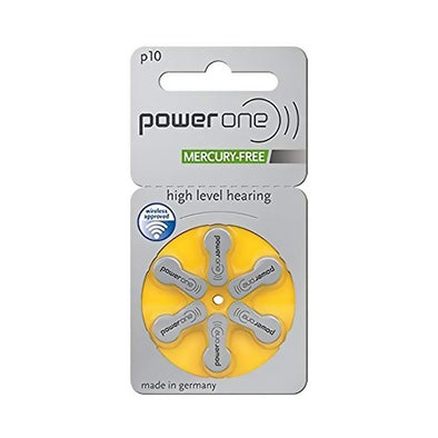 Varta Powerone p10 Mercury Free Mercury Free Hearing aid Batteries