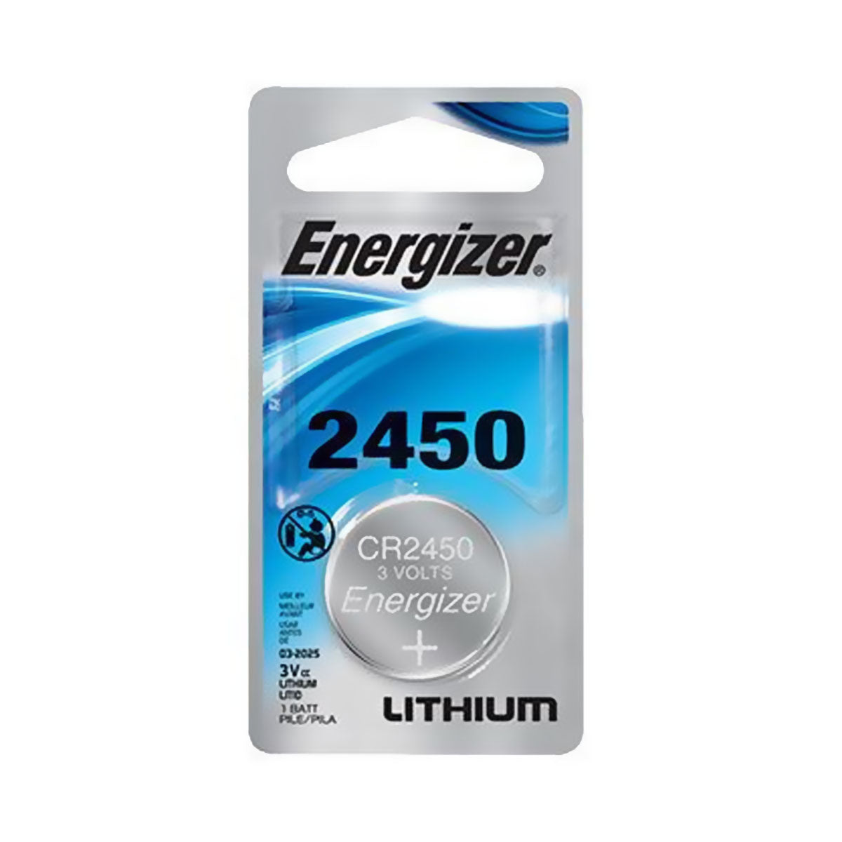 Energizer CR2450 Lithium 3V Coin Cell Battery 1-Count – ICELLYOU