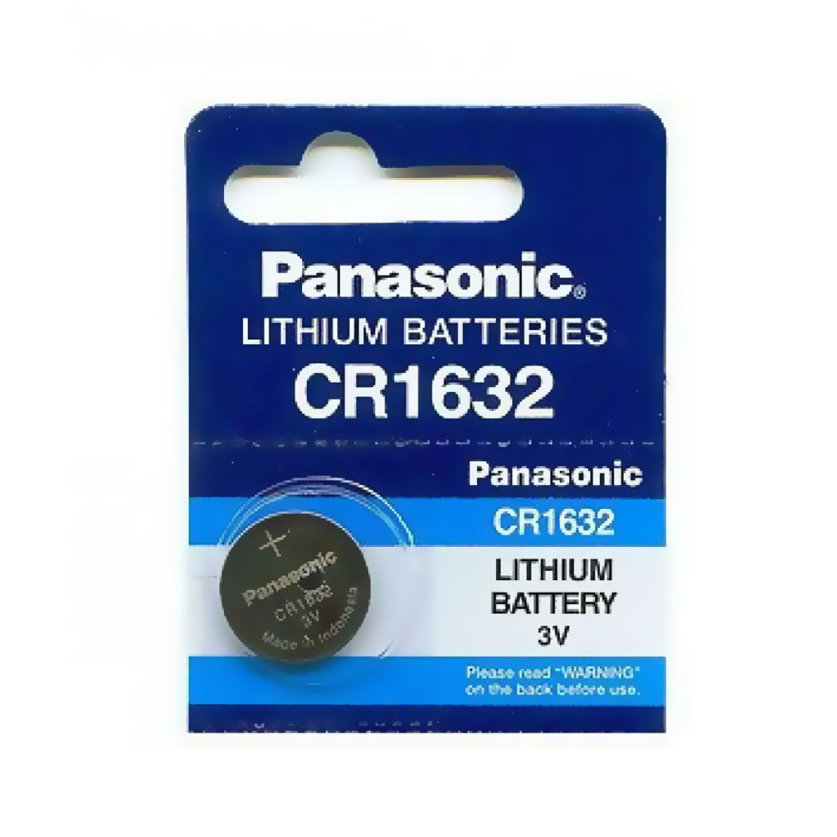 Pile CR1632 3V Lithium PANASONIC © - Bed Wet Store